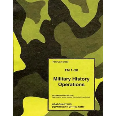 Military History Operations (FM 1-20)