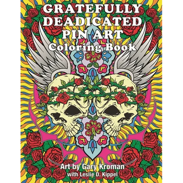 Gratefully Deadicated Pin Art: Coloring Book