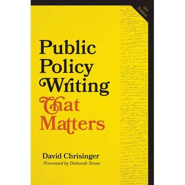 Public Policy Writing That Matters