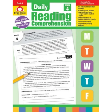 Daily Reading Comprehension, Grade 4 Teacher Edition