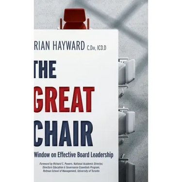 The Great Chair: A Window on Effective Board Leadership