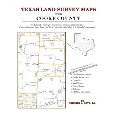 Texas Land Survey Maps for Cooke County