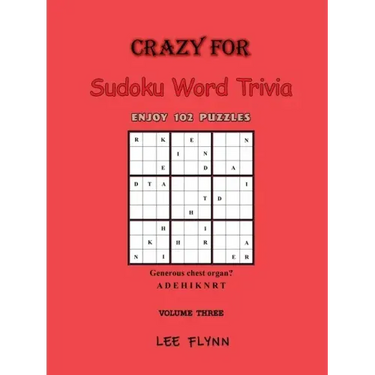 Crazy For Sudoku Word Trivia: Volume Three