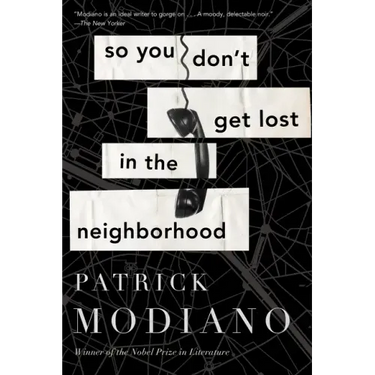 So You Don't Get Lost in the Neighborhood