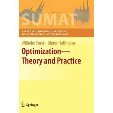 Optimization--Theory and Practice