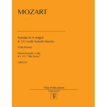 Sonata in A major: K 331