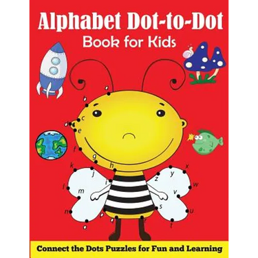 Alphabet Dot-to-Dot Book for Kids