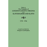 Index to the Tithables of Loudoun County, Virginia, and to Slaveholders and Slaves, 1758-1786