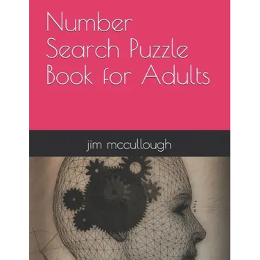 Number Search Puzzle Book for Adults