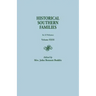 Historical Southern Families. in 23 Volumes. Volume XXIII