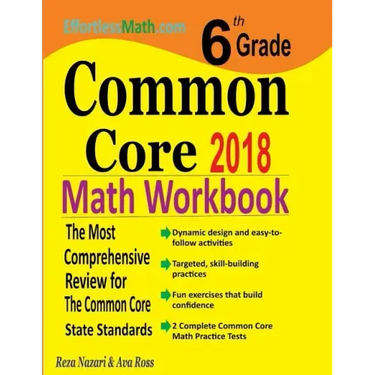 6th Grade Common Core Math Workbook: The Most Comprehensive Review for The Common Core State Standards