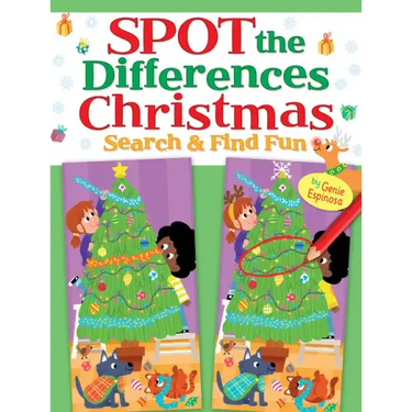 Spot the Differences Christmas: Search & Find Fun