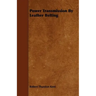 Power Transmission By Leather Belting