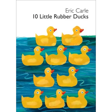 10 Little Rubber Ducks Board Book: An Easter and Springtime Book for Kids