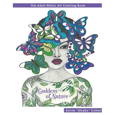 Goddess of Nature: The Adult Ethnic Art Coloring Book