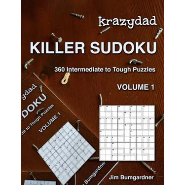 Krazydad Killer Sudoku Volume 1: 360 Intermediate to Tough Puzzles