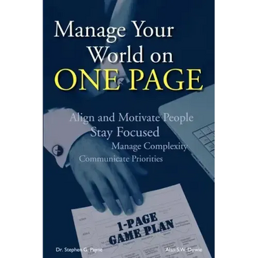 Manage Your World on ONE PAGE