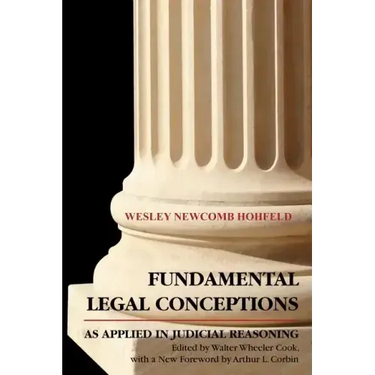 Fundamental Legal Conceptions as Applied in Judicial