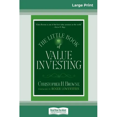 The Little Book of Value Investing: (Little Books. Big Profits) (16pt Large Print Edition)