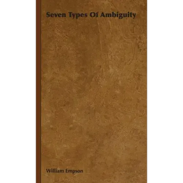 Seven Types Of Ambiguity