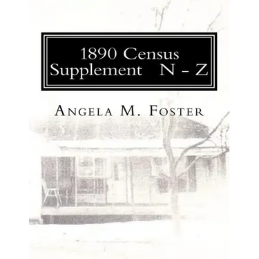 1890 Census Supplement N - Z