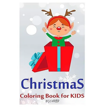 christmas coloring book for kids: 2-10 years old