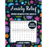 Anxiety Relief Word Search for Women Large Print: Relaxation Activity Book for Women