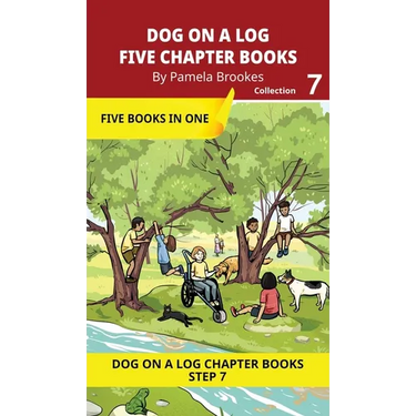 Five Chapter Books 7: Decodable Series for Students Learning to Read. For Developing Readers and Students with Dyslexia. (Step 7-Three-Letter Blends a