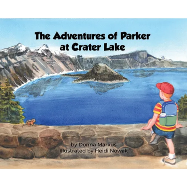 The Adventures of Parker at Crater Lake