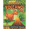 Dinosaur And Volcano Coloring Book: best Coloring Book for Boys, Girls, Toddlers, Preschoolers, Kids (Dinosaur and volcano Books