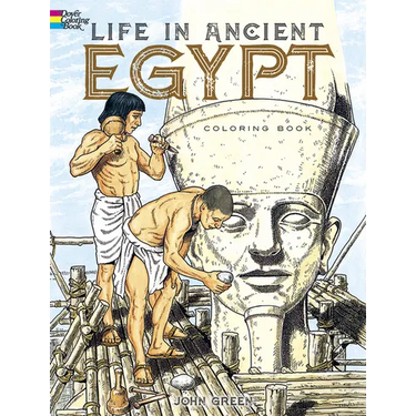 Life in Ancient Egypt Coloring Book