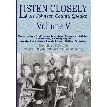 Listen Closely as Johnson County Speaks - Vol. 5