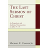 The Last Sermon of Christ