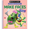 Brain Games - Sticker Activity - Make Faces: Food (Age 3 Years and Up): Volume 2