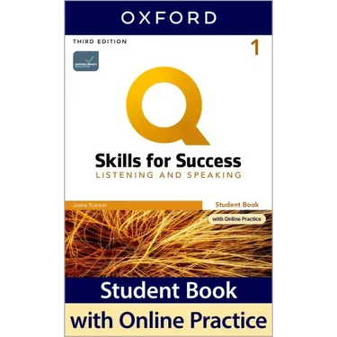 Q3e 1 Listening and Speaking Student Book and IQ Online Pack