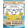 100 Sight Word Storybook Workbook, Pogo's Big Jump (Level Pre-1) Bilingual English/Spanish Inglés/Español: Write Over 100 Fry Sight Words in English a