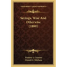 Sayings, Wise and Otherwise (1880)
