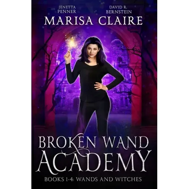 Broken Wand Academy: Books 1-4: Wands and Witches Box Set (Veiled World)