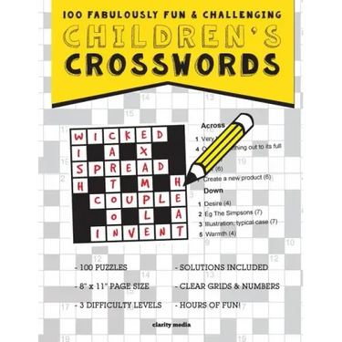 Children's Crosswords: 100 fabulously fun & challenging puzzles for children
