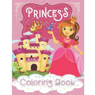 Princesses Coloring Book: A magical coloring book for girls between 4 and 10 years old. Girls activity book with fun coloring pages of Beautiful