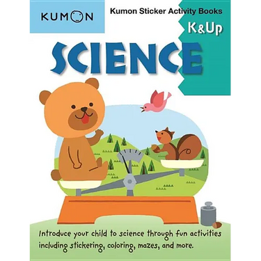 Kumon Sticker Activity Books: Science K & Up