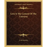Love Is the Cement of the Universe