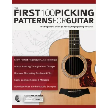 The First 100 Picking Patterns for Guitar: The Beginner's Guide to Perfect Fingerpicking on Guitar