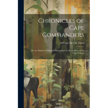 Chronicles of Cape Commanders: Or, an Abstract of Original Manuscripts in the Archives of the Cape Colony