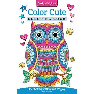 Color Cute Coloring Book: Perfectly Portable Pages