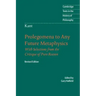 Immanuel Kant: Prolegomena to Any Future Metaphysics