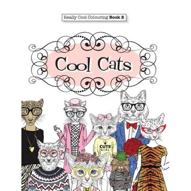 Really COOL Colouring Book 2: Cool Cats