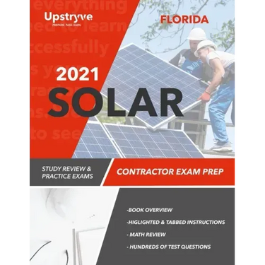 2021 Florida Solar Contractor Exam Prep: Study Review & Practice Exams