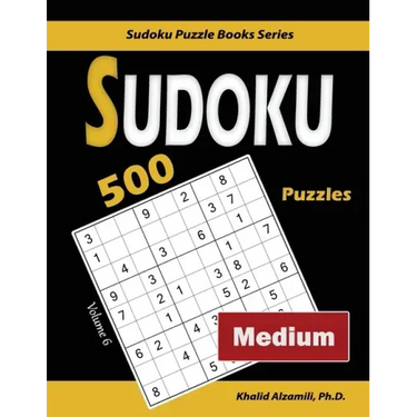 Sudoku: 500 Medium Puzzles