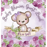 It's a Girl! Baby Shower Guest Book: Book for a Joyful Event - Teddy Bear & Purple Theme, Personalized Wishes, Parenting Advice, Sign-In, Gift Log, Ke